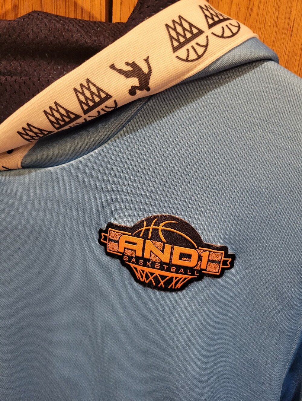 AND1 Reversable Youth Boys Hoodie. Size XL 14-16 - Picture 8 of 10